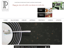 Tablet Screenshot of prestige-granit.fr